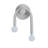 Steel Armed 2-Light Modern Wall Sconce-1740562003