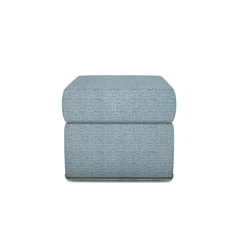 Newlin Ottoman, Yes, Tuck Cobalt