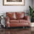 Christopher Knight Home Loveseat – Dual - Variant Design (Dark Brown Solid Wood/MDF & Light Brown Metal - Mesh - Wood - Fabric), Ideal For Elevating Living Room Elegance-718815057