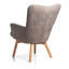 Nekoma Upholstered Accent Chair with Footstool-833743613