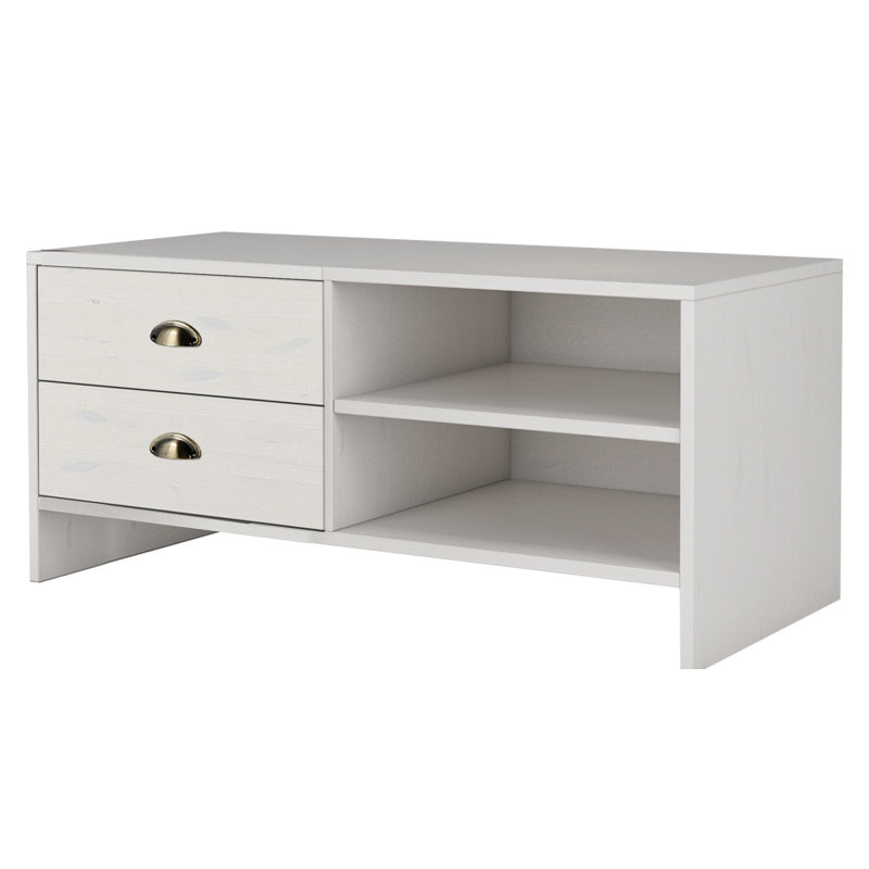 Starbuck Storage Bench, White