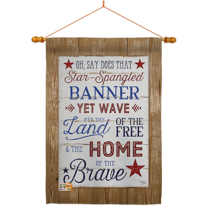 Polyester à 2 faces de style fierté en forme d’étoile 40 po x 28 po Ensemble de drapeaux