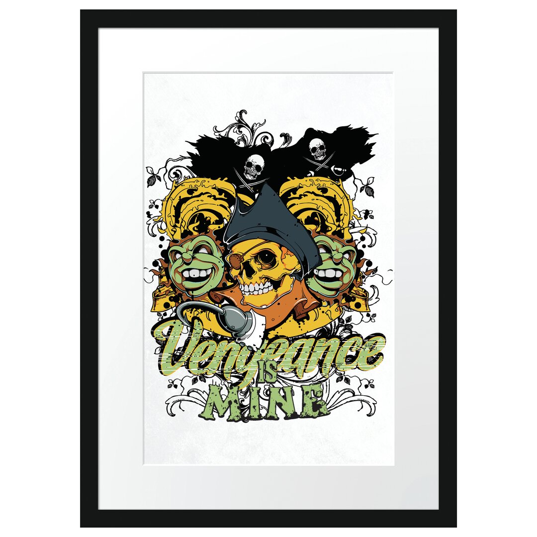 Gerahmtes Poster Pirates Vengeance Light