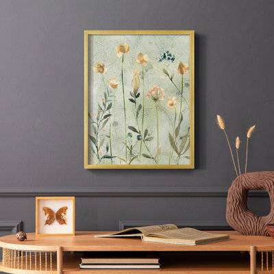 Botanical Sketchbook Framed Print - Solid Wood