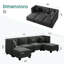 Canapé modulaire 6 pièces Emmett-2049665948