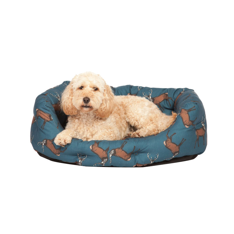 Cotton Pet Bed, 25 cm H x 46 cm W x 36 cm D