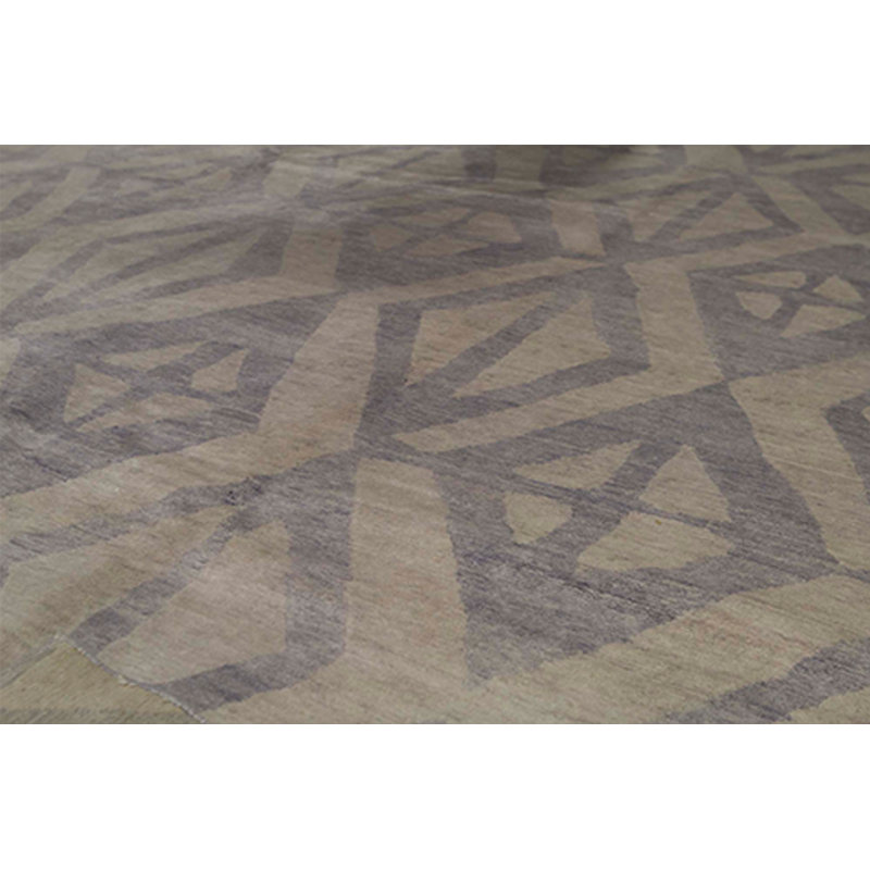 Hand Woven Cotton Geometric Area Rug