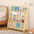 4-Tier Kids Bookshelf, Toddler Book Display Shelves-1745444495