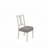 59"W Round White And Gray 5-Pc Dining Table Set, Dining Table Set