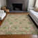 Premium Machine Washable Prisco Olive Rug