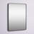 Anacleta Radius Rectangle Framed Wall Mirror-1835888092-1835888093