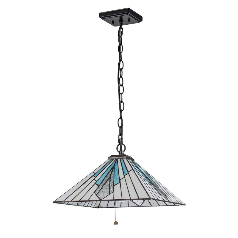 Lesly 2 - Light Black Geometric Pendant
