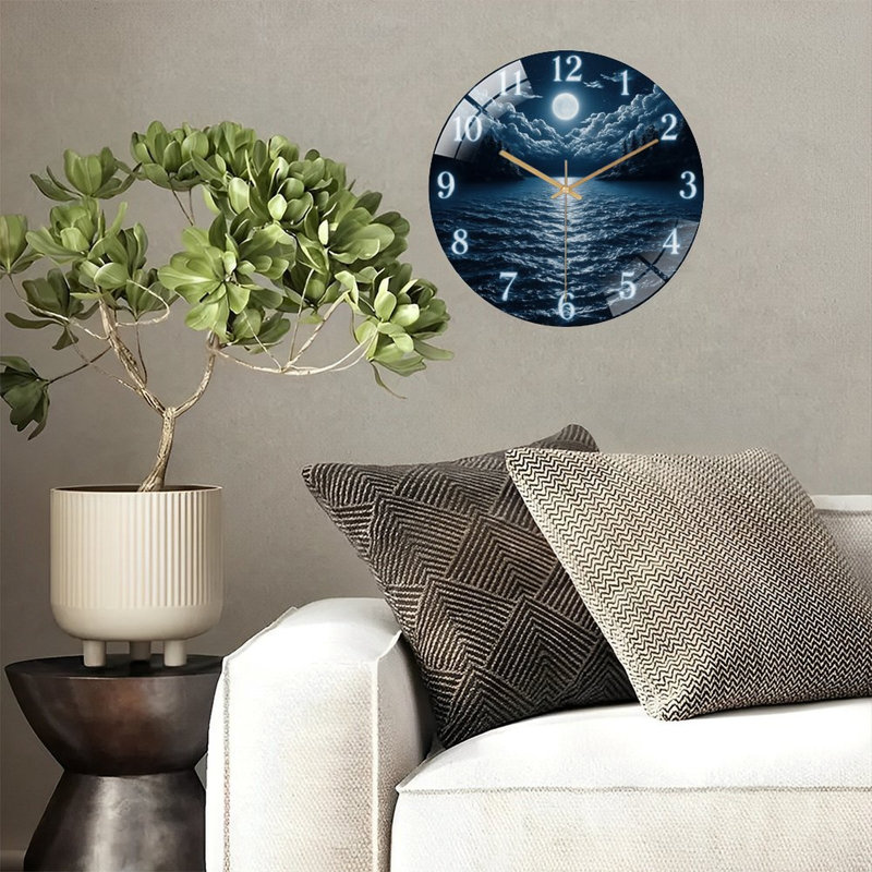 Horloge murale 12 po