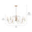 Lustre noir 9 lumières Karthe-1719730054