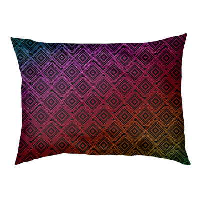 Byrge Geometric Polyester Pet Bed