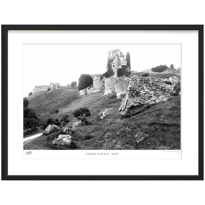 Jerusalem, From The Well Of En Rogel 1857 - Single Picture Frame Print, 28cm H x 36cm W x 2.3cm D