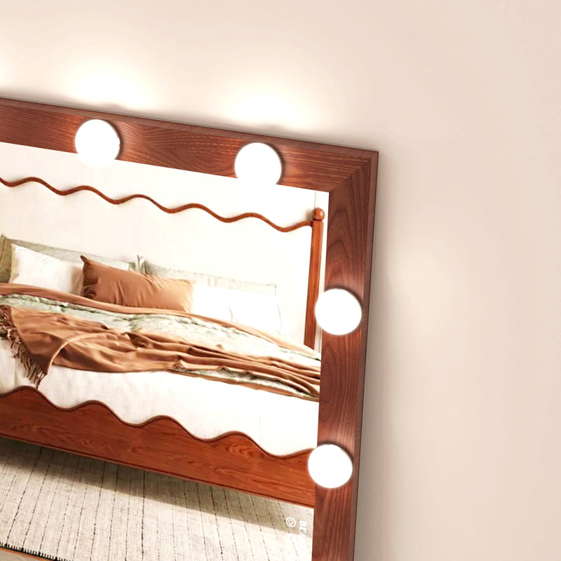 Miroir de salle de bain avec miroir Hollywood