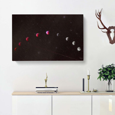 Lunar Eclipse - Wrapped Canvas