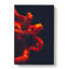 Red Octopus - Wrapped Canvas-55338294