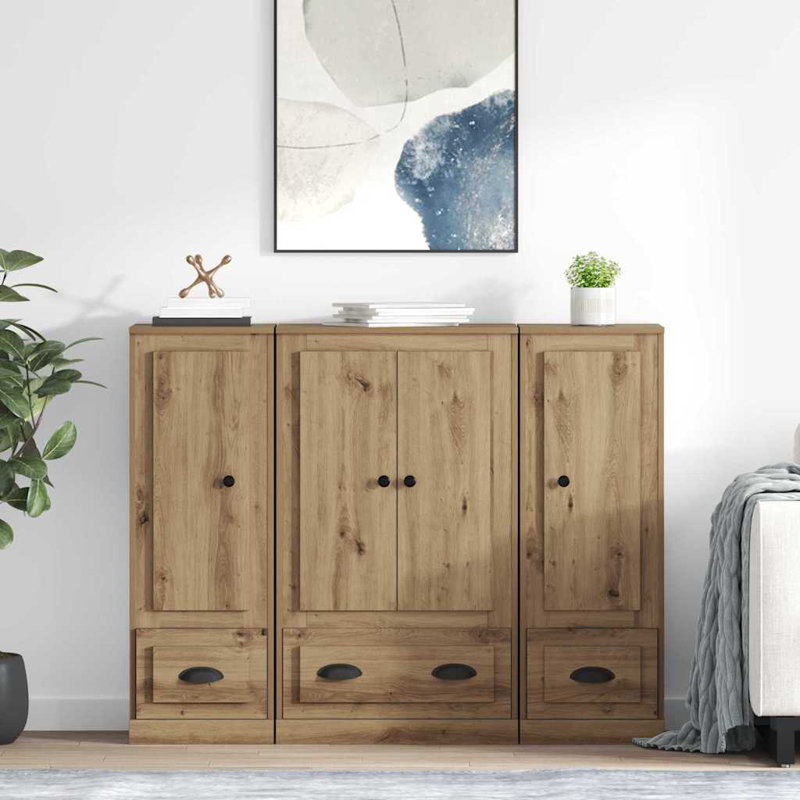 132cm Sideboard, Artisan Oak