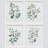 " Green Leaves Plants " 4 - Pieces-97782558-97782555