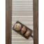 Rustic Beige Tulum Stripe Indoor Outdoor Table Runner 14x72