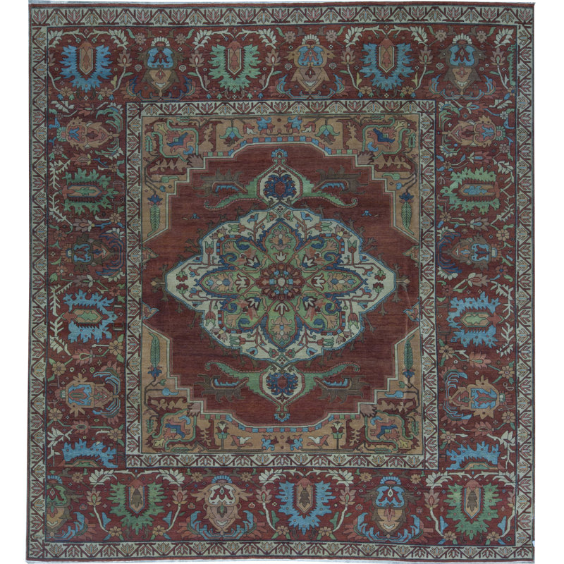 Ferrahan Wool Oriental Area Rug