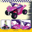 4 roues pour enfants - Voiture tout-terrain à piles de 6 V pour enfants de 3 à 6 ans - Jouets pour tout-petits avec des décalques de princesse par Lil’’Rider (rose)