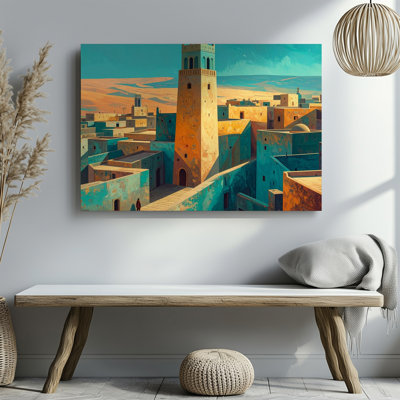 Toile, art mural Golden Desert