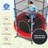 Gymax Round Backyard Trampoline with Safety Enclosure-70751587