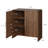 31.5" Accent Curved Cabinet With Storage-892538146