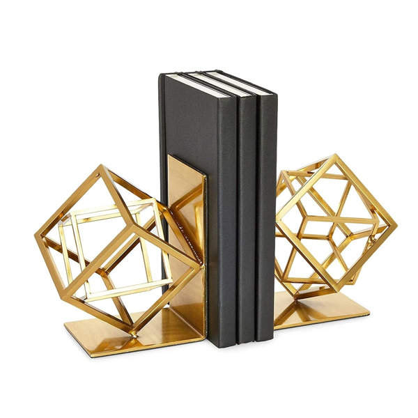 Canora Grey Metal Bookends | Wayfair.co.uk