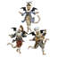 Flying Monkey, Large, Set Of 3 - 24-25 Inches