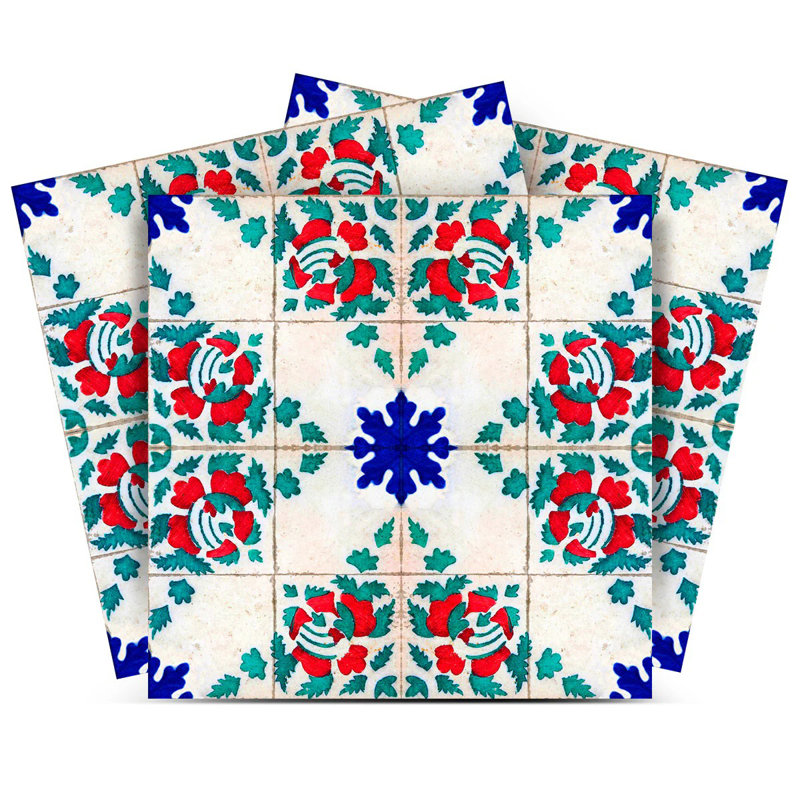 Carreau de mosaïque auto-adhésif en vinyle l 5 po x L 5 po