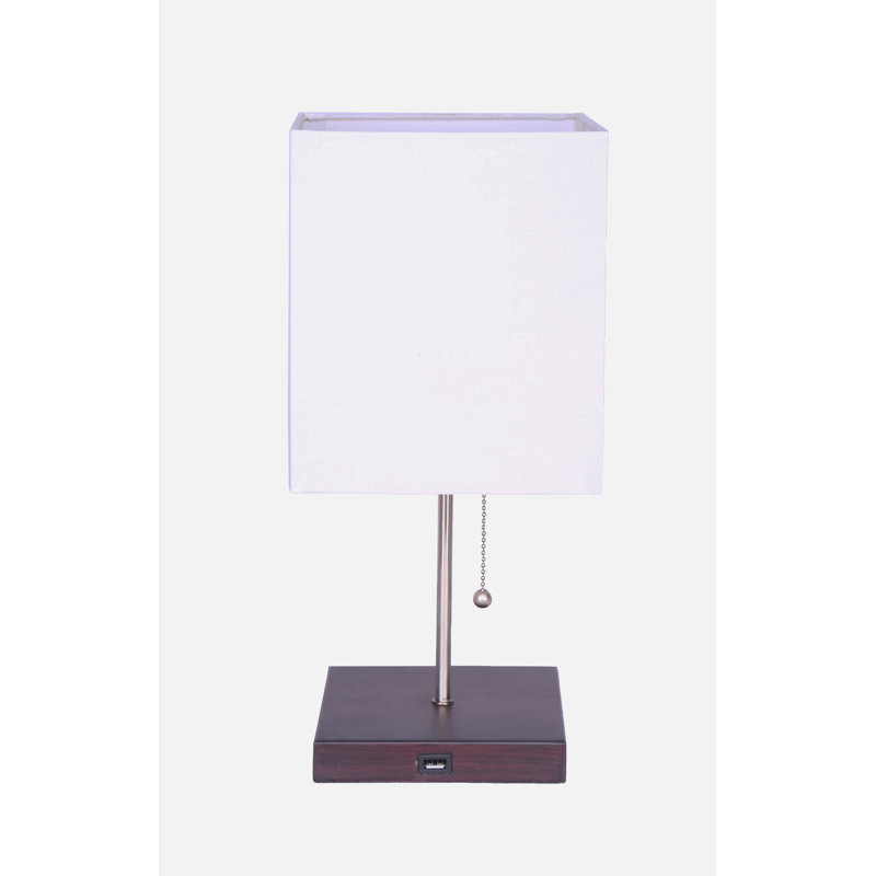 Amarachukwu Wood USB Table Lamp