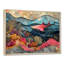 Aurel, Stingray abstrait dans un aquarium, collages colorés III - Stingray, art mural-51793763-231575313-51793767