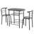 Jaivik 2 - Person Pedestal Dining Set-630296450