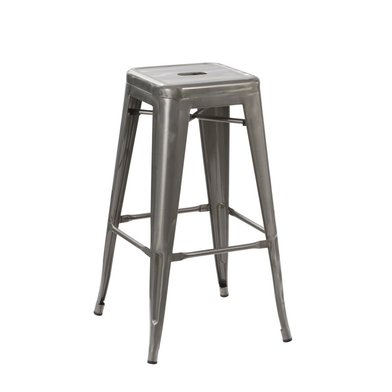 Tabouret de comptoir bar &, Tabouret de bar (assise de 30 po de hauteur), Gris