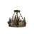 Berryville 4 - Light Lantern Drum Chandelier