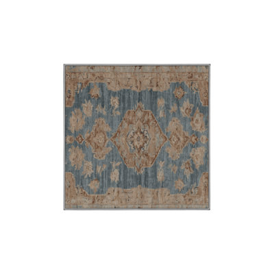 Machine Washable Gray Area Rug