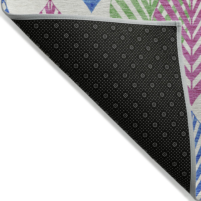Tapis d'intérieur / extérieur antidérapant Neysa, Rectangle 3' x 5'