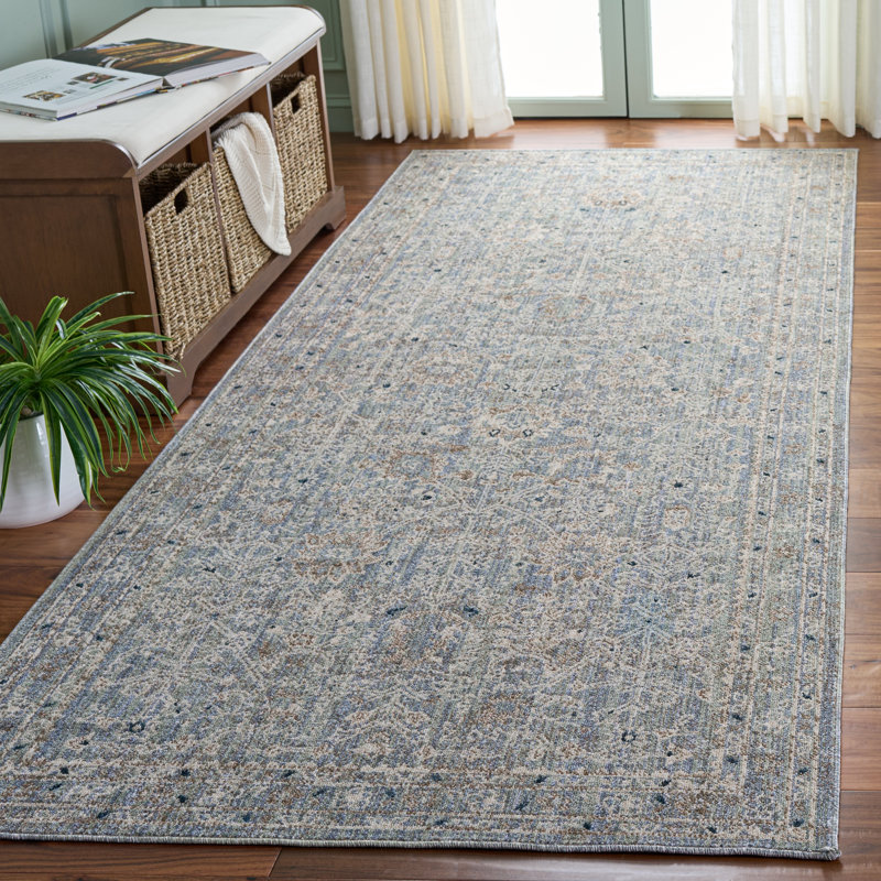 Tapis oriental à patine antique Mekenzie, Rectangle 4 pi x 10 pi