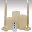 Anjani Unscented Flameless Pillar Candle