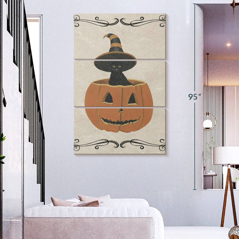 Collection Lelend Vintage Halloween H, H 74 po x l 48 po