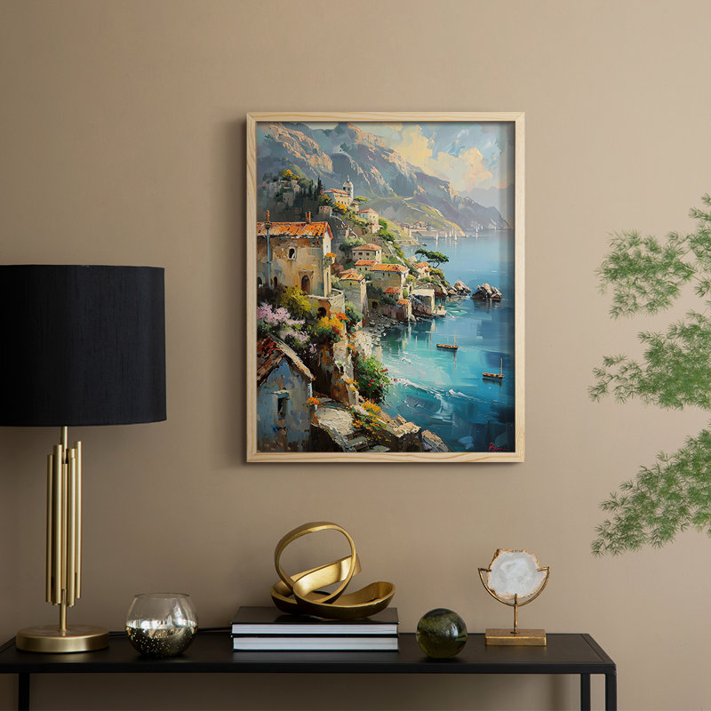 «NAUTICAL Series DLXIV», Naturel, H 21 po x l 17 po