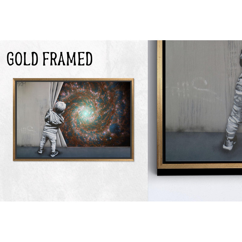 «James Webb Telescope», reproduction d'art sur toile, art de l'espace imprimé 1P
