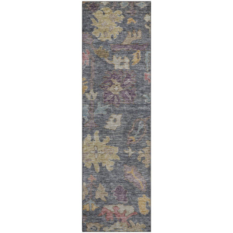 Tapis mondial de qualité supérieure lavable à la machine Konopka AMF1108, Tapis de couloir 2 pi 3 po x 7 pi 6 po