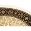 High-Quality Hand-Knotted Beige And Navy Area Rug