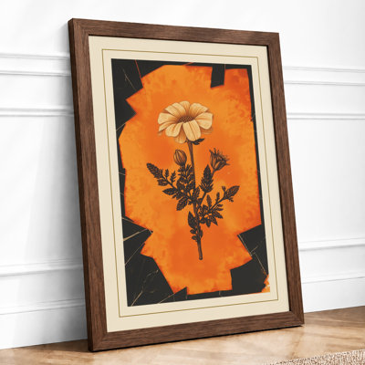 Yellow Bloom Botanical - Framed Print