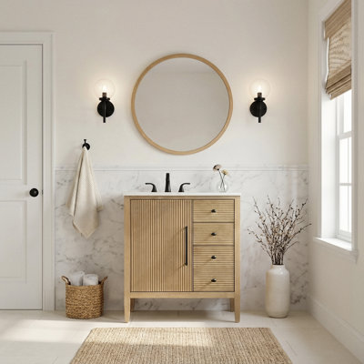 Meuble-lavabo simple 32 po